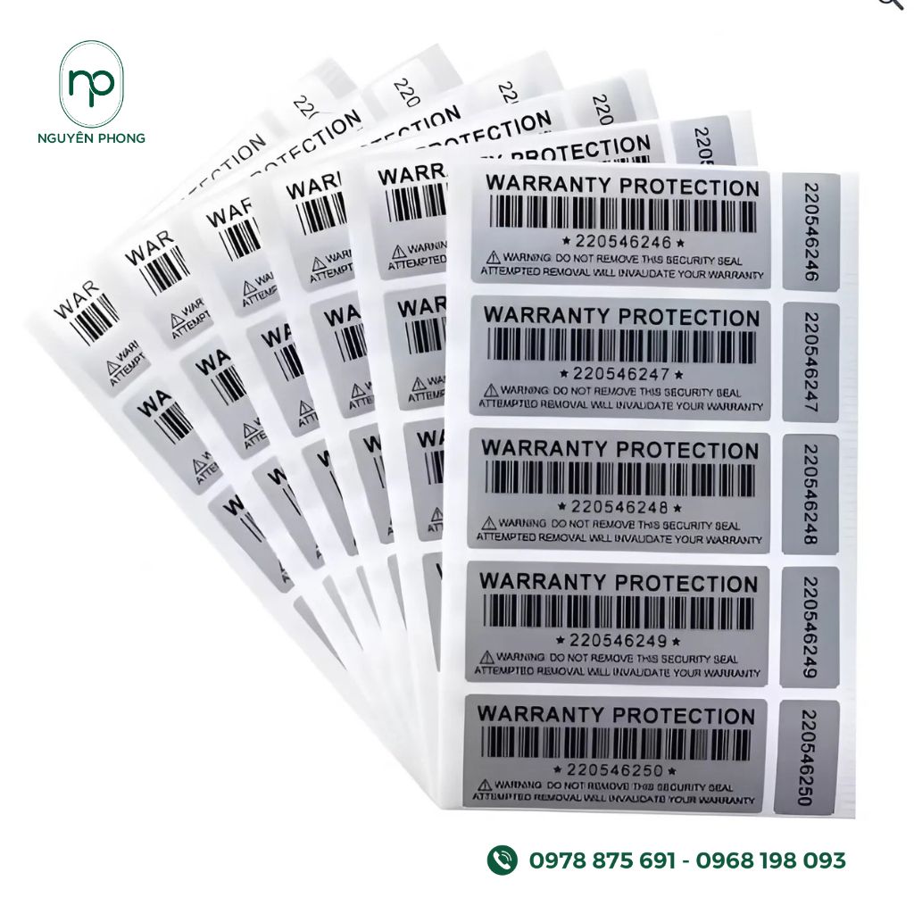 Tem thiết bị vệ sinh